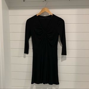 Black Knit Dress